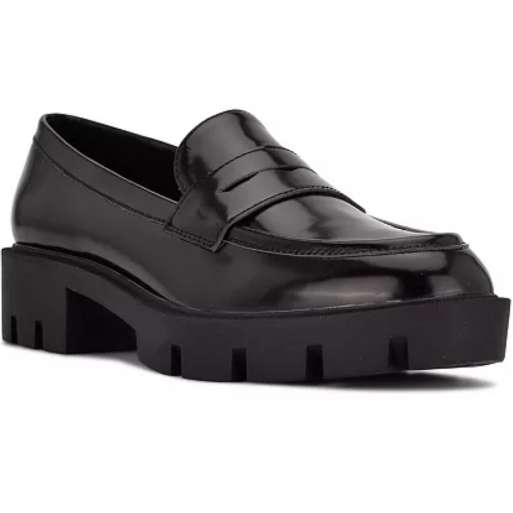 Nine West Maribel Lug Sole Penny Loafers Sz 9